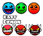 Difficulty Faces - Geometry Dash