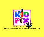 Splash Screen - Kid Pix 1.0
