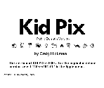 Splash Screen - Kid Pix 1.0