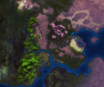 Area Selection - Map (Night) - Pikmin 4