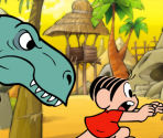 Title Screen & Enemie Screen & End Screen - Turma da Mônica: Fuga na Pré-História