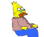 Abraham Simpson - The Simpsons: Home Interactive Online Game