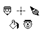 Cursors - Kid Pix 1.0