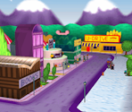 Stage 8 Cutscene Backgrounds - PaRappa the Rapper 2