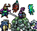 Co-op Enemies - Crypt of the NecroDancer