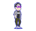 Jyushimatsu (Yakuza Wolf: Okinawa) - Osomatsu-san Hesokuri Wars: Battle of the NEETs