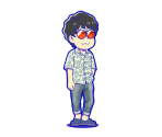 Todomatsu (Yakuza Wolf: Okinawa) - Osomatsu-san Hesokuri Wars: Battle of the NEETs