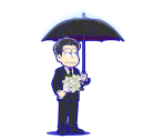 Osomatsu (Denki Mystery: Rain) - Osomatsu-san Hesokuri Wars: Battle of the NEETs