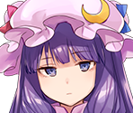 Patchouli Knowledge - Touhou Spell Bubble