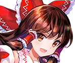 Reimu Hakurei - Touhou Spell Bubble