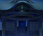 Hakurei Shrine (Night) - Touhou Spell Bubble