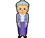 Elderly Woman - Delicious - Emily's Taste of Fame