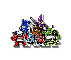 Robot Masters (Battle+Fighters-Style) - Mega Man Customs