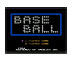 Baseball - Virtual Console