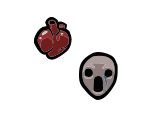 Mask + Heart - The Binding of Isaac
