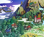 Gensokyo Map - Touhou Spell Bubble