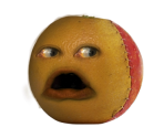 Title Screen - Annoying Orange: Escape From Dr. Fruitenstein