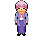 Elderly Woman - Delicious - Emily's Holiday Season