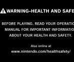 (N.A.) Health and Safety Splash Screen + Button Prompts - Wii Menu
