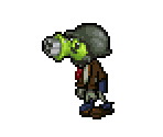 Gatling Pea Zombie (Zombotany) - Plants vs. Zombies