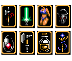 Item & Weapon Icons - Shining Force 1: The Legacy of Great Intention