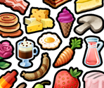 Food Icons - Delicious - Emily's Childhood Memories