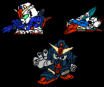 Mobile Suit Z Gundam Mechs - 2nd Super Robot Wars (JPN)