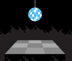 Disco Background - Google Santa Tracker