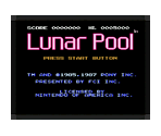 Lunar Pool (Manual) - Virtual Console