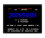 Xevious (Manual) - Virtual Console