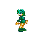 Saria (Mega Man Zero-Style) - The Legend of Zelda Customs