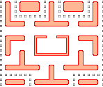Mazes (240x320, BREW) - Ms. Pac-Man (J2ME/BREW, Americas)