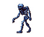 Blue Skeleton - Castlevania: Bloodlines