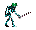 Bone Scimitar (Helmet) - Castlevania: Bloodlines