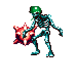 Mace Skeleton (Helmet) - Castlevania: Bloodlines