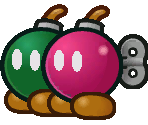 Hyper Bob-omb & Ultra Bob-omb - Paper Mario: The Thousand-Year Door