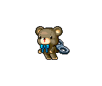 Brown Teddy - MapleStory