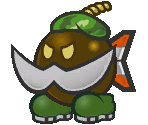 Admiral Bobbery (Early Design) - Paper Mario: The Thousand-Year Door