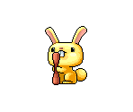 Yellow Stomp Rabbit - MapleStory