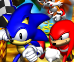 Title Screen and Startup Logos - Sonic R