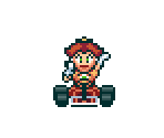 Daisy (Super Mario Kart-Style) - Mario Customs
