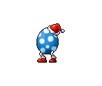 Christmas Eggy Popp (Blue) - MapleStory