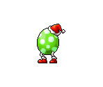 Christmas Eggy Popp (Green) - MapleStory