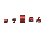 Rotom Icons - Pokémon Platinum