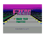 F-Zero (Manual) - Virtual Console