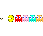 Attract Mode (128x160) - Pac-Man (J2ME/BREW, Americas)
