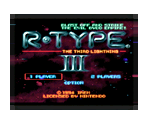 R-Type III: The Third Lightning (Manual) - Virtual Console