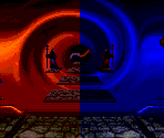 The Portal and Blue Portal - Mortal Kombat II