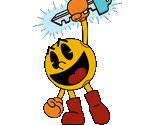 Title and Splash - Super Pac-Man (Americas)