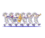 Dixieland Jazz Band - Osomatsu-san Hesokuri Wars: Battle of the NEETs
